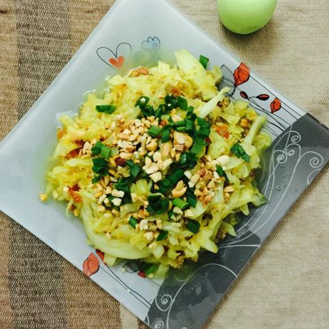 Cách làm bắp cải xào thịt bò