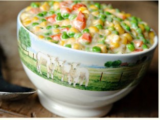 Bắp đậu xào bơ