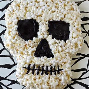 Cách làm bắp rang bơ hình đầu lâu