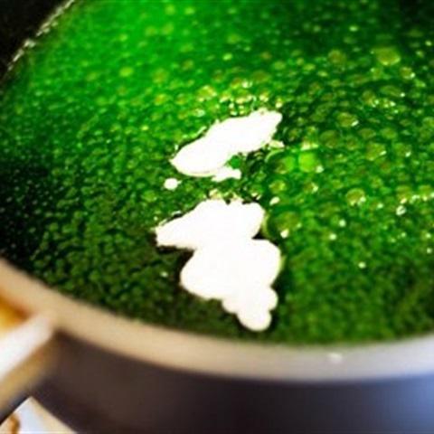 Cách làm bắp rang bơ xanh lá cây