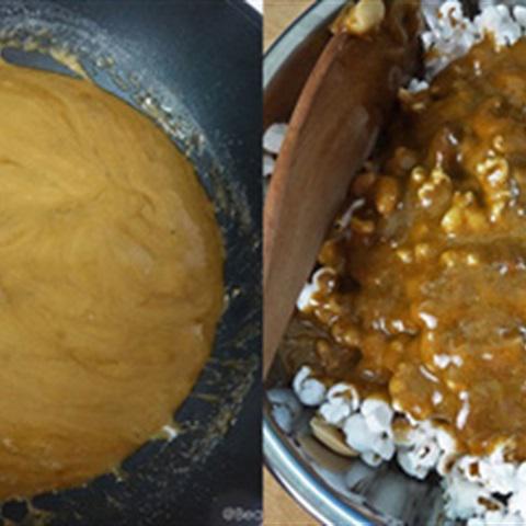 Cách làm bắp rang caramel