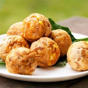 Cách làm bắp viên kim chi