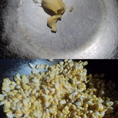 Cách làm bắp xào bơ lạp xưởng