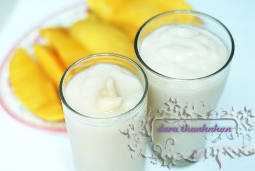 Bắp xào bơ tôm và mãng cầu xay sữa