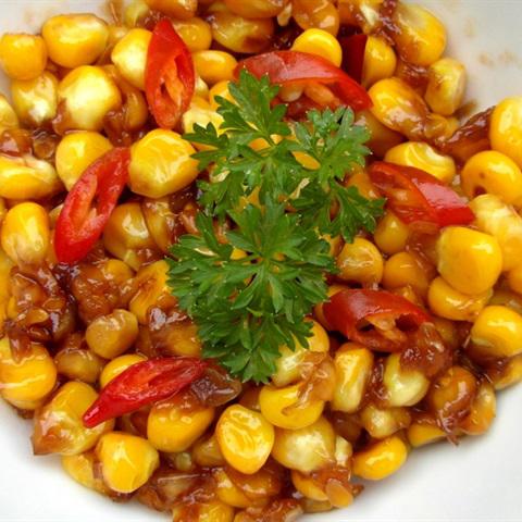 Cách làm bắp xào cay