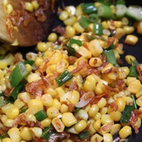 Cách làm bắp xào tép bơ