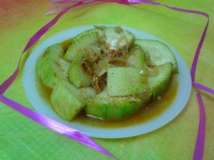 Bầu khìa cho món chay đậm đà