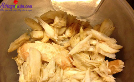 Bé tăng cân vù vù với cháo cua biển giàu dinh dưỡng