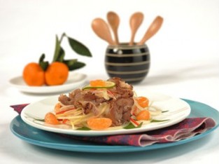 Bê thui trộn quýt