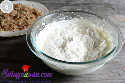 Béo ngậy smoothie kem dừa kiểu Thái