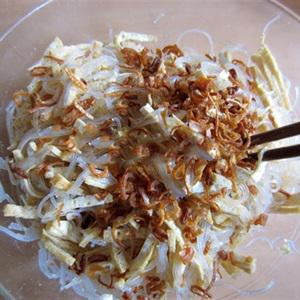 Cách làm bì chay ngon