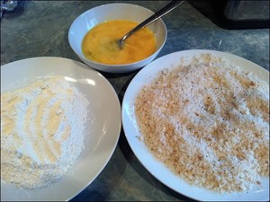 Bí chiên xù không dầu mỡ