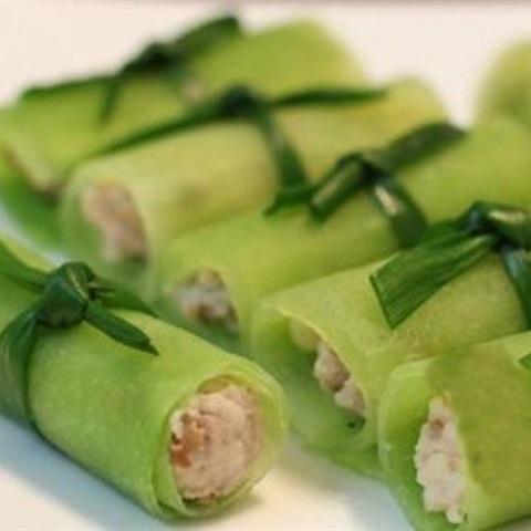 Cách làm bí đao cuộn thịt