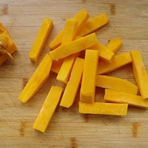 Cách làm bí đỏ chiên trứng muối