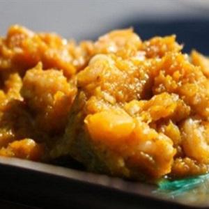 Cách làm bí đỏ hầm tôm