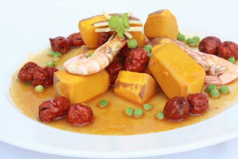 Bí đỏ kho tương