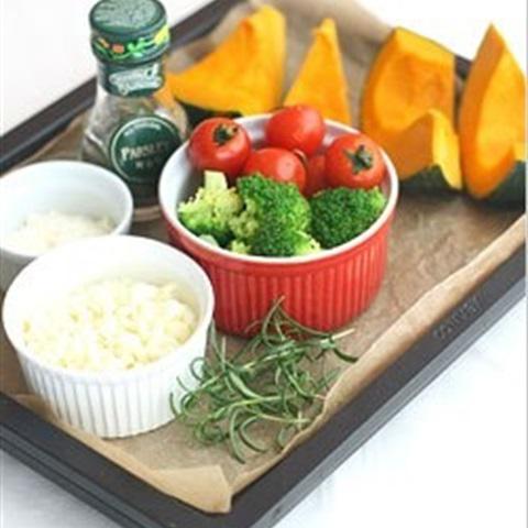 Cách làm bí đỏ nướng phô mai