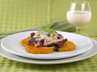 Bí đỏ sốt sữa chua