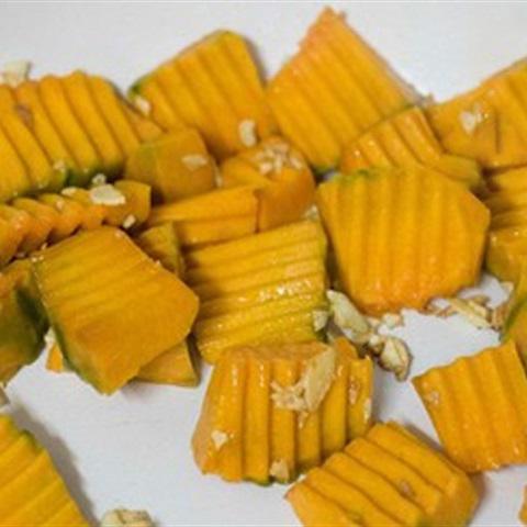 Cách làm bí đỏ xào tôm