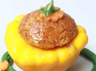 Bí gồi nhồi óc heo