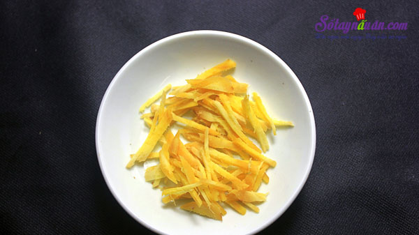 Bí kíp cho món mứt chuối xào gừng vừa dẻo vừa thơm