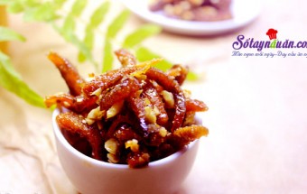 Bí kíp cho món mứt chuối xào gừng vừa dẻo vừa thơm