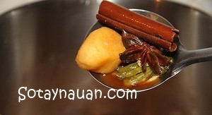 Bì lợn nấu đông lạ mà ngon