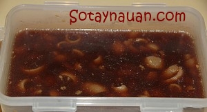 Bì lợn nấu đông lạ mà ngon