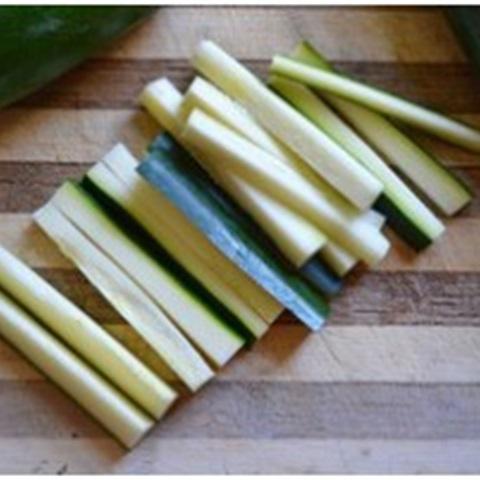 Cách làm bí ngòi chiên xù