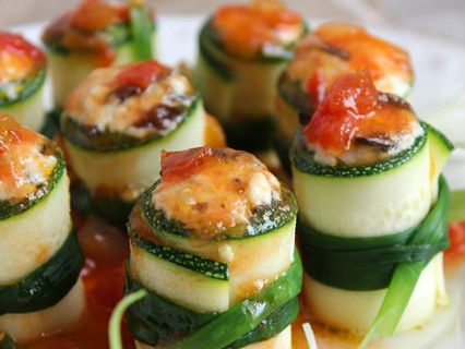 Bí ngòi cuộn đậu hũ