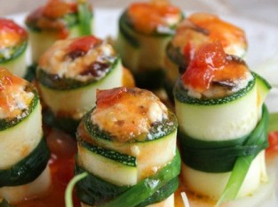 Bí ngòi cuộn đậu hũ