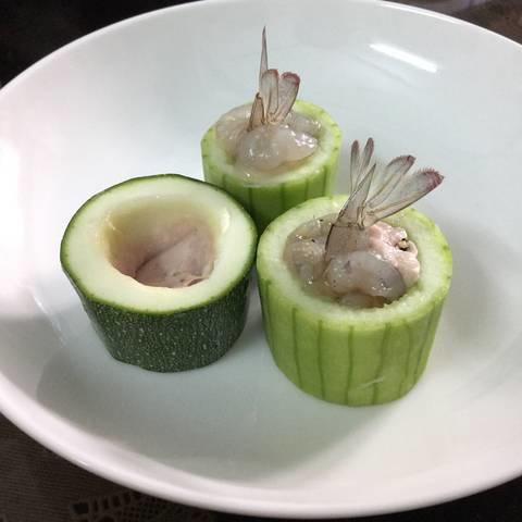 Cách làm bí ngòi hấp tôm tươi