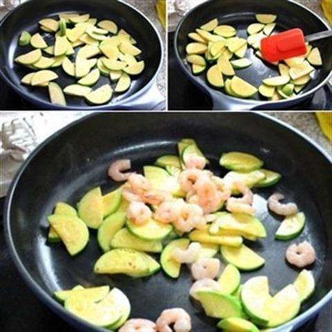 Cách làm bí ngòi hấp tôm