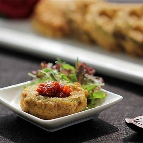 Cách làm bí ngòi kẹp thịt