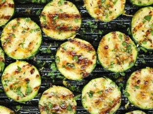 Bí ngòi nướng bơ tỏi