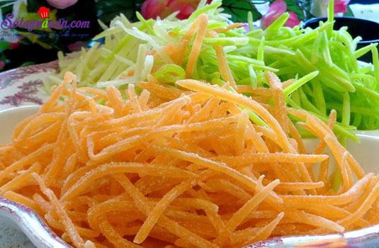 Bí quyết cho món mứt đu đủ dẻo thơm ăn không ngán