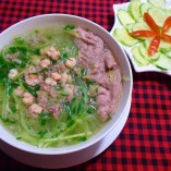 Bí quyết đơn giản, ngon cơm với món canh bầu nấu tôm