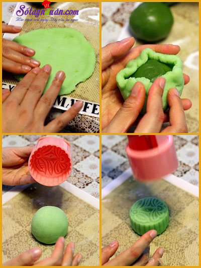 Bí quyết làm bánh dẻo nhân 3 lớp  cực ngon đón trung thu