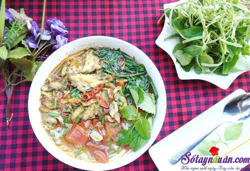 Bí quyết làm bún cá rô đồng thơm ngon đúng vị