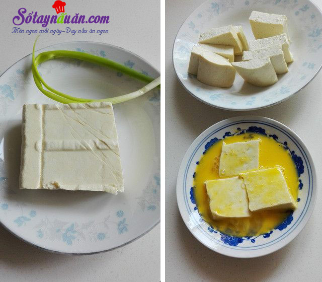 Bí quyết làm đậu phụ om trứng ngon mê ly