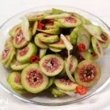 Bí quyết làm món sung muối xổi ngon nhất