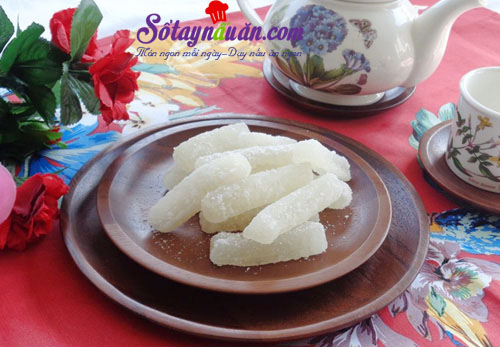 Bí quyết làm mứt bí đao thơm ngon hấp dẫn đón Tết