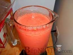 Bí quyết làm sinh tố cà chua, củ sen ngon nhất