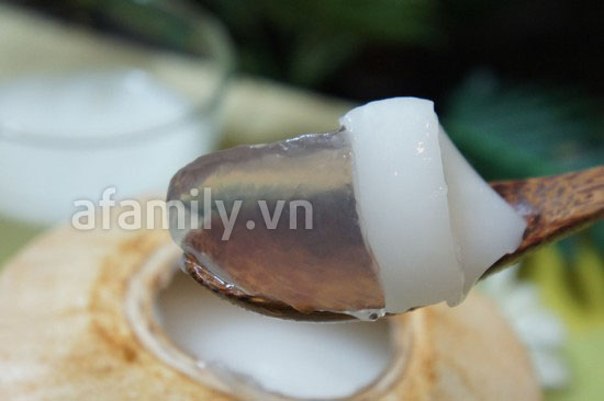 Bí quyết làm thạch dừa Hàng Cót mềm, thơm, ngọt, mát