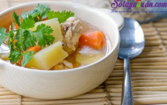Bí quyết nấu canh khoai tây với sườn ngon đúng điệu