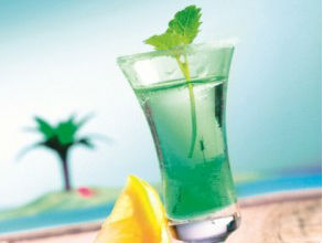 Bí quyết pha nước si-rô kiwi bạc hà