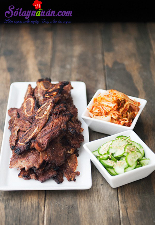 Bí quyết ướp sườn nướng Hàn Quốc ngon ngất ngây