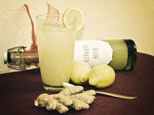 Bia gừng homemade
