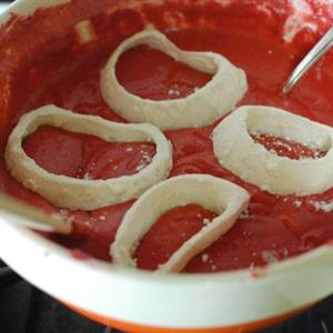 Cách làm bim bim hành tây đỏ