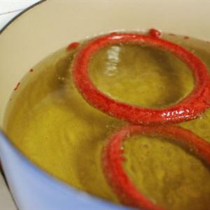 Cách làm bim bim hành tây đỏ